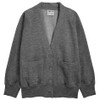 ZECO School Sweatshirt Cardigan Mid-Grey