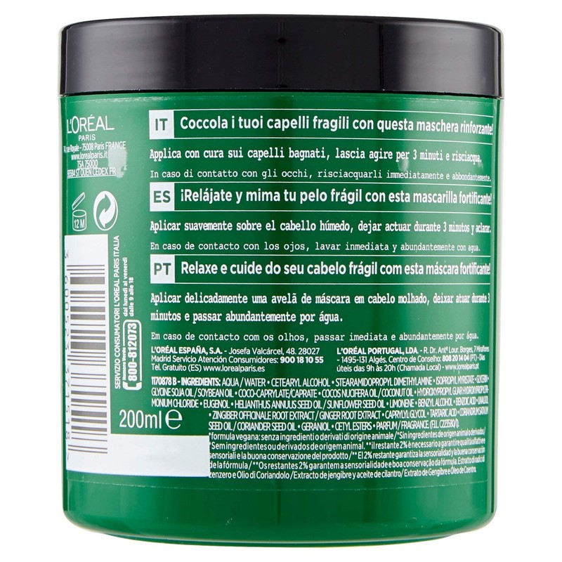 L 'Oreal Paris Botanicals Shampoo Source of Strength for Fragile