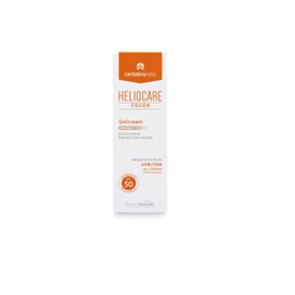 CANTABRIA LABS Heliocare Colour Gelcream Brown SPF 50 50ml / Sun Cream For Face / UVA and UVB Anti-Ageing Sunscreen Protection / Combination, Dry, Oily and Normal Skin Types / Natural-looking foundation coverage