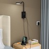 PRINCEWAY LED Wall Mount Reading Light with Remote Control, Touch