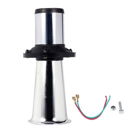 12V 110DB Auto Car Truck Antique Vintage Old Style Horn Siren AHH-OOO-GAH AHOOGA OOGA Silver