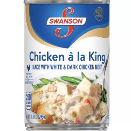 Swanson 3x Swanson Chicken Á La King Made with White and Dark Meat Chicken, 10.5 Oz Cans