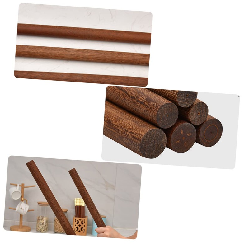 Zerodeko Practical Wooden Rolling Pin for Dough Pizza Making Solid