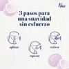 Fórmula sensible Nair Glides Away con aceite de coco, para