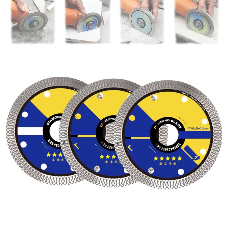 DYJAGYO Super Thin Ceramic Tile Cutting Discs, Diamond Cutting Wheel