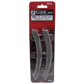 Rokuhan Z Gauge R002 Curved Rail R195mm 45°