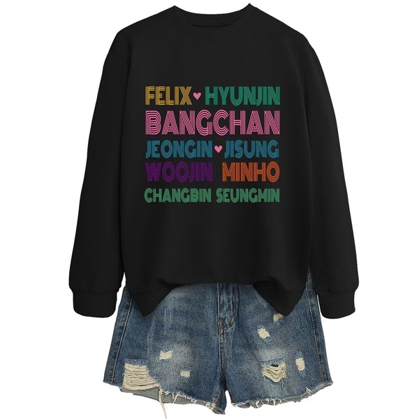 Outofgas Stray Kids Sweater Merch Album Bangchan Felix Hyunjin Minho
