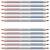 Faber-Castell 110910 Jumbo Grip Bi-Colour Pencil for Hyphenation and Correction,