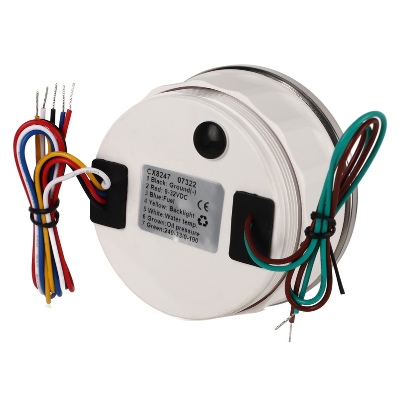 4in1 85mm Guage Multifunction Fuel Level Oil Pressure Water Temp