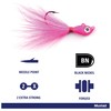 Big Eye Bucktail 8oz Pink 9/0