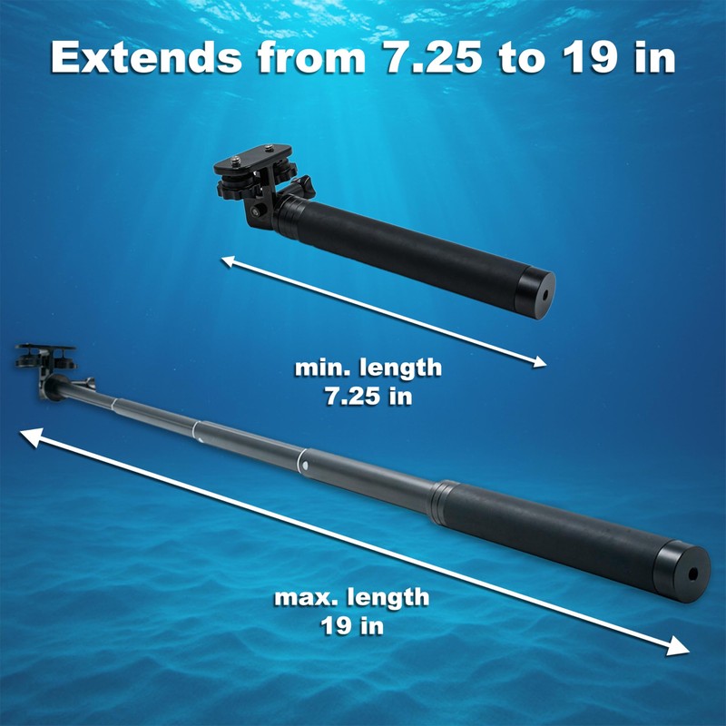 DIVEVOLK Underwater Selfie Stick 2024 Version for SEATOUCH 4 MAX