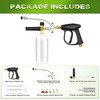 2 -In -1 Foam Cannon for Pressure Washer Kit-with Foam
