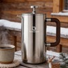 TOMAKEIT 1L/34 Oz French Press Coffee Maker,304 Stainless Steel Coffee