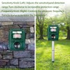 Solar Ultrasonic Animal Repellent Outdoor, Motion Activated Cat Dog Deer