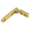 20PCS Jewelry Hinge, 30mm*6mm 90 Degree Side Rail Wooden Box