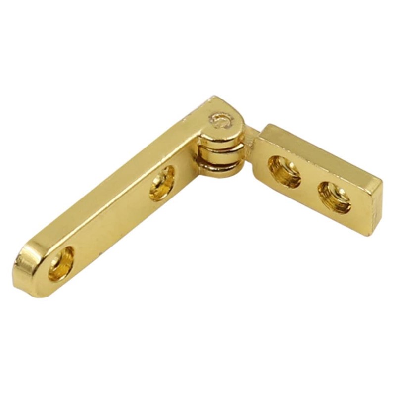 20PCS Jewelry Hinge, 30mm*6mm 90 Degree Side Rail Wooden Box