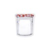 Kikkerland CU159-S Jam Zipper Bag, Small, Set of 4, Plastic,