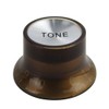FLEOR Top Hat Style Volume and Tone Control Knobs 2T2V