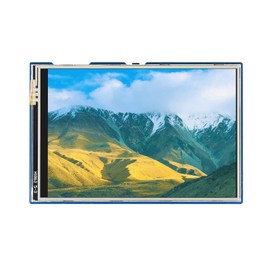 Waveshare 3.5inch Touch Display Module for Raspberry Pi Pico 65K Colors 480×320 Pixels Resistive Touch Controller XPT2046 ILI9488 Driver Using SPI Bus