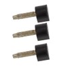 Heel Dowel, Replacement Comfortable Non Slip Heel Tip, 24Pcs for
