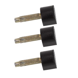 Heel Dowel, Replacement Comfortable Non Slip Heel Tip, 24Pcs for Shoes High Heel(8x8cm-8x8cm)