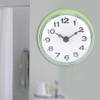 Honiwu Bathroom Shower Clock, Mini Bathroom Clock Waterproof, Alarm Clock