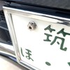 RENPA Titanium Alloy License Plate Dedicated Bolt with Wild Design,
