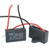 Fasizi 2Pcs CBB61 1uF 450V AC 50/60Hz Air Conditioner Fan