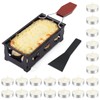 Mini Swiss Raclette Cheese Melter Set for 1-2 People