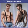 Kiiwah Hidden Braces Suspender for Men Under Clothes with 3
