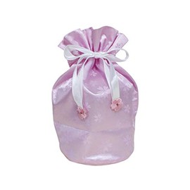 Crib Bag, Drawstring Urn Cover, Cherry Blossom Wrapping, 6 Size, For Both Hands, Urn Cover, Pet Memorial Service, Pet Loss (Pink)