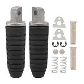 JFGRACING Motorcycle Rear Foot Pegs Bracket Rests Pedal Footpeg Footrest For Suzuki GSX650 GSX1400 Hayabusa GSX1300R 08-12