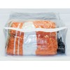 Vinylpac 10-Pack Clear Vinyl Zippered Storage Bags 15 x 18
