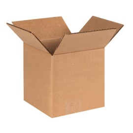 Secure Seal - 100 Pack of 7x7x7 Corrugated Cardboard Packing Shipping Mailing Moving Carton Boxes Cube