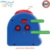 JACQUES FAREL HappySound Soundwecker Kinderwecker Blau mit Polizei Sound Sirene,