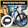 BULLSPANN Bicycle Seatpost Clamp Seatpost Adapter Replacement for Bicycle 31.8mm