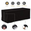 Waterproof Sturdy Covers Outdoor Deck Box Protective Cover Storage Benches