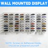 for 64 Slot 1/64 Scale Matchbox Wheels Toy Car Display