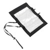 Transparent Hiking Map Pouch with 2 Additional Straps Waterproof TPU