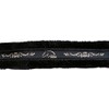 HKM Rose Gold Headcollar & Rope 9178 Black/Rose Gold Pony