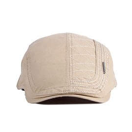 Adantico Beret Men's Flat Cap, beige