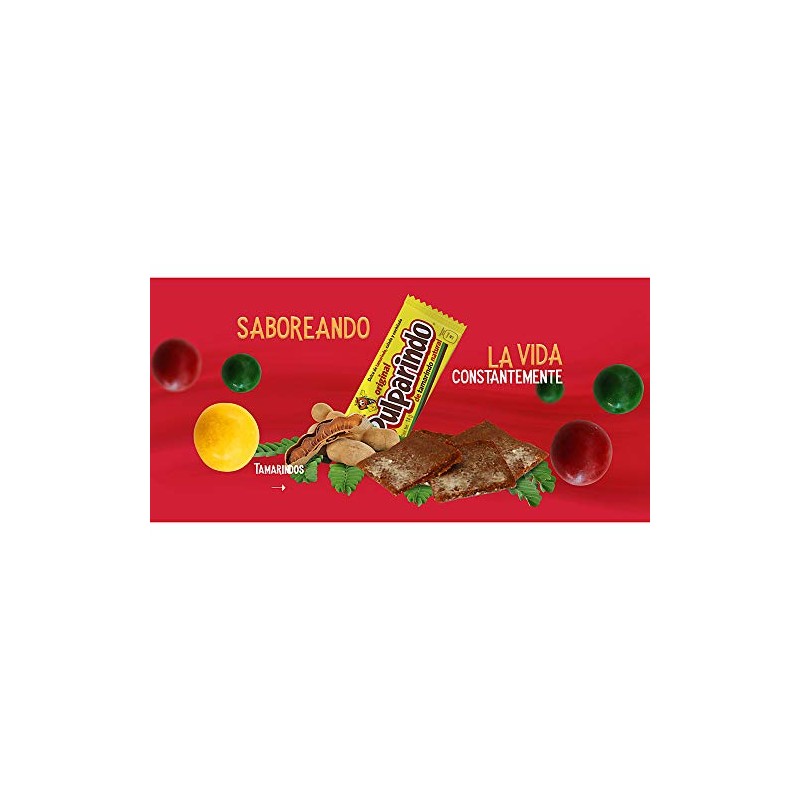 De la Rosa pulparindo 20 pack, tamarind candy (X-SPICY)