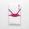 SAWARIGAMI iwai Peach Printed Laboratory Ceremony Bag, Main Unit: Bean