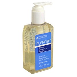 Purpose Gentle Cleansing Wash, 6-Ounce Pump Bottle
