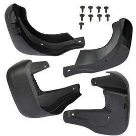 OCPTY Auto Splash Guards Wheel Splash Mud Guard Fit for Honda CR-V 2.4L l4 2012-2016 Black Mud Flaps with Screws