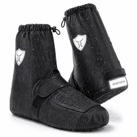 pronala Motorcycle Wear-Resistant Waterproof Shoe Cover, Shoe Cover, Reinforced Layer Dedicated for Shift Pedals, Rainy Season, Full Protection for Commuting to Work in 3 Seconds, Anti-Slip Groove Sole, Blocks 99% of Dirt & Dust, Lightweight, For Bicycles & Motorcycles, Easy to Clean