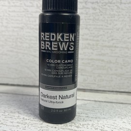 Redken Brews Color Camo 5-10 minute Custom Gray Camo Hair Color Darkest Natural