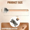 Stainless Steel Meat Chopper, 6 Curve Blades Meat Masher, 11