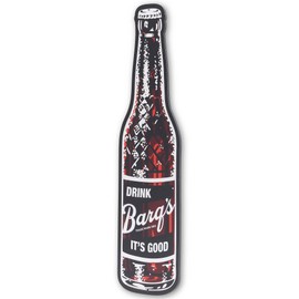 Barq's Root Beer Bottle Metal Sign - Vintage Barq's Root Beer Sign for Kitchen or Man Cave