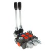 findmall 2 Spool 11GPM 3625PSI Hydraulic Directional Control Valve, SAE